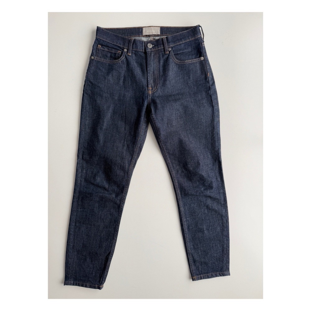 EVERLANE Tapered Ankle Jean Womens 28x25.5 Blue‎ Mid-Rise